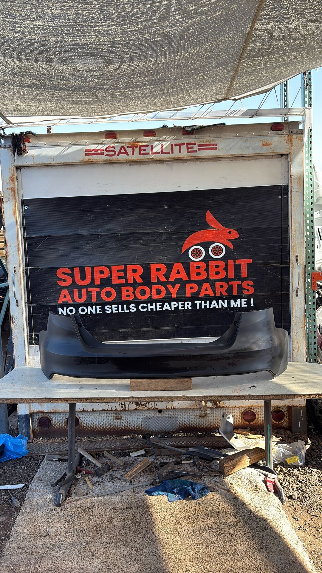 2015 Focus Sedan Bumper Rear OEM Brand New 2018 