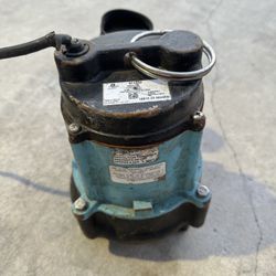 Little Giant Sewage Pump