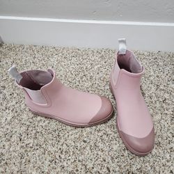 Planone Pink Rain Boots Womens Size 8.5