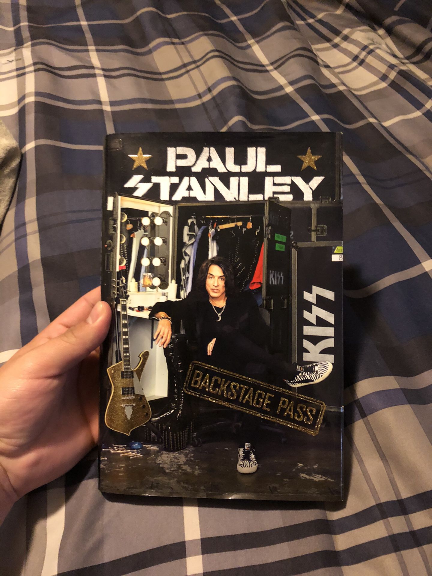 Paul Stanley backstage pass book
