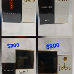 Dior. Carolina Herrera. Prada