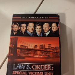 Law And Order SVU Season 1 Box Set 