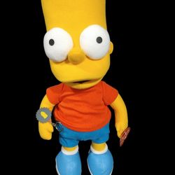 Bart Simpson: 15" doll figure

Brand new. With tags. Great shape. Normal wear. The Simpsons.
