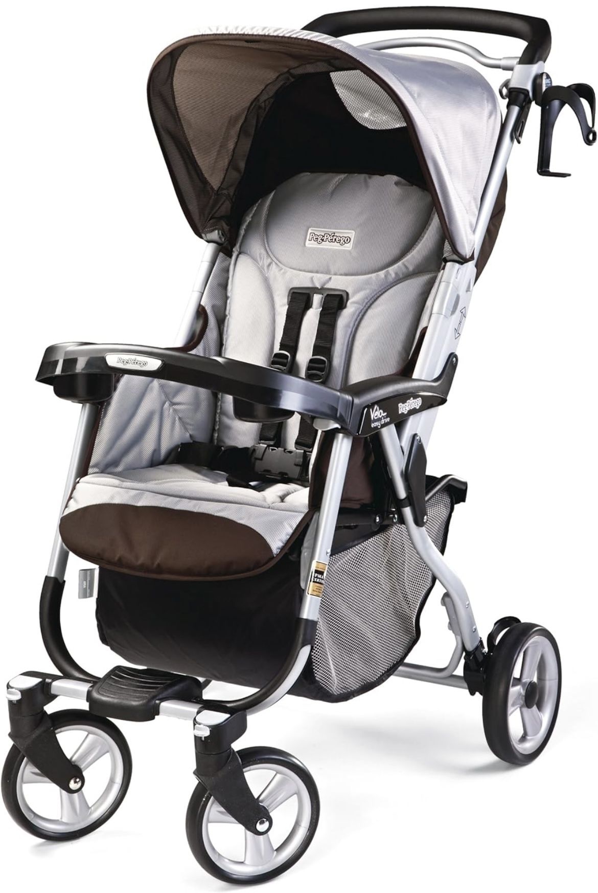 Peg-Perego Vela Easy Drive Stroller, Java