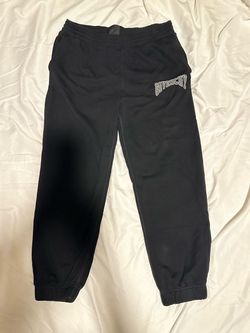 Givenchy College Arch Logo Embroidered Black Jogger Sweatpants Men's XXL