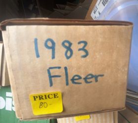 1983 Fleer baseball complete set Vg-Nm