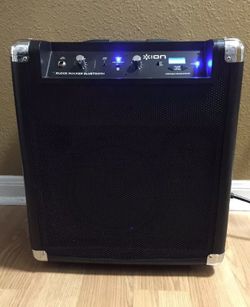 Ion Block Rocker Explorer Portable Bluetooth and Radio loud