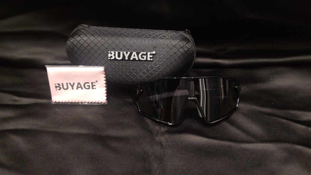 Brand New Kids Sports Sunglasses With Case