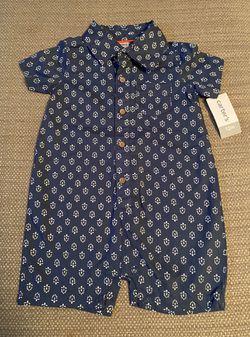 Preppy One Piece 12 Month NWT Carter's