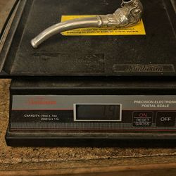 Antique Silver Dragon Pipe