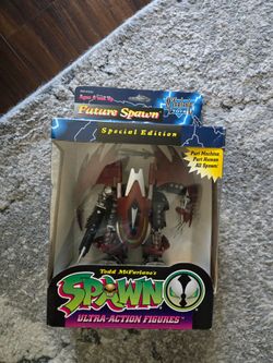McFarlane Toys Future Spawn Special Edition Ultra Action Figure Black 1995 NIB