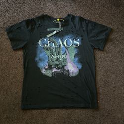 Amiri Chaos City Dragon-Print T-shirt