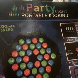 Portable Sound And Lights New Never Opened