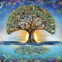 Anatolian Puzzle -Tree of Life 3000 Piece Jigsaw Puzzle # 4927 ص