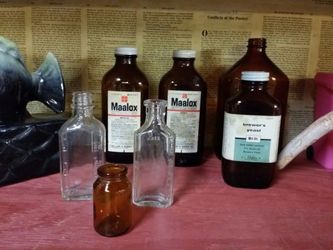 Old bottle assortment