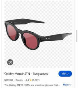 Brand New In Box Oakley Meta Glasses