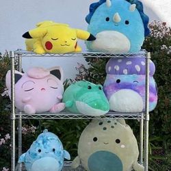 Large Squishmallows Lot (all $30) Cuddly Soft Plush