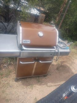 Weber Genesis Gas Grill Copper