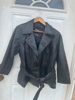 Leather Wilson leather jacket size  Medium