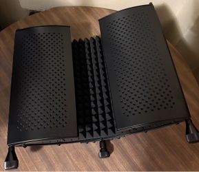 Stage Right Foldable Studio/ Game Recording Foam Isolation Shield Sound Absorber