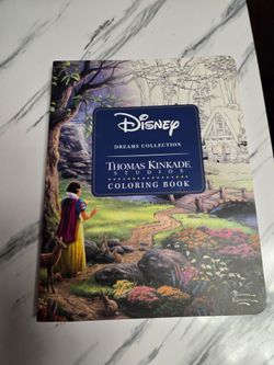 Disney Thomas Kinkade Studios Coloring Book