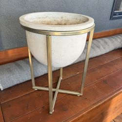 West Elm Interior Plant Planter 