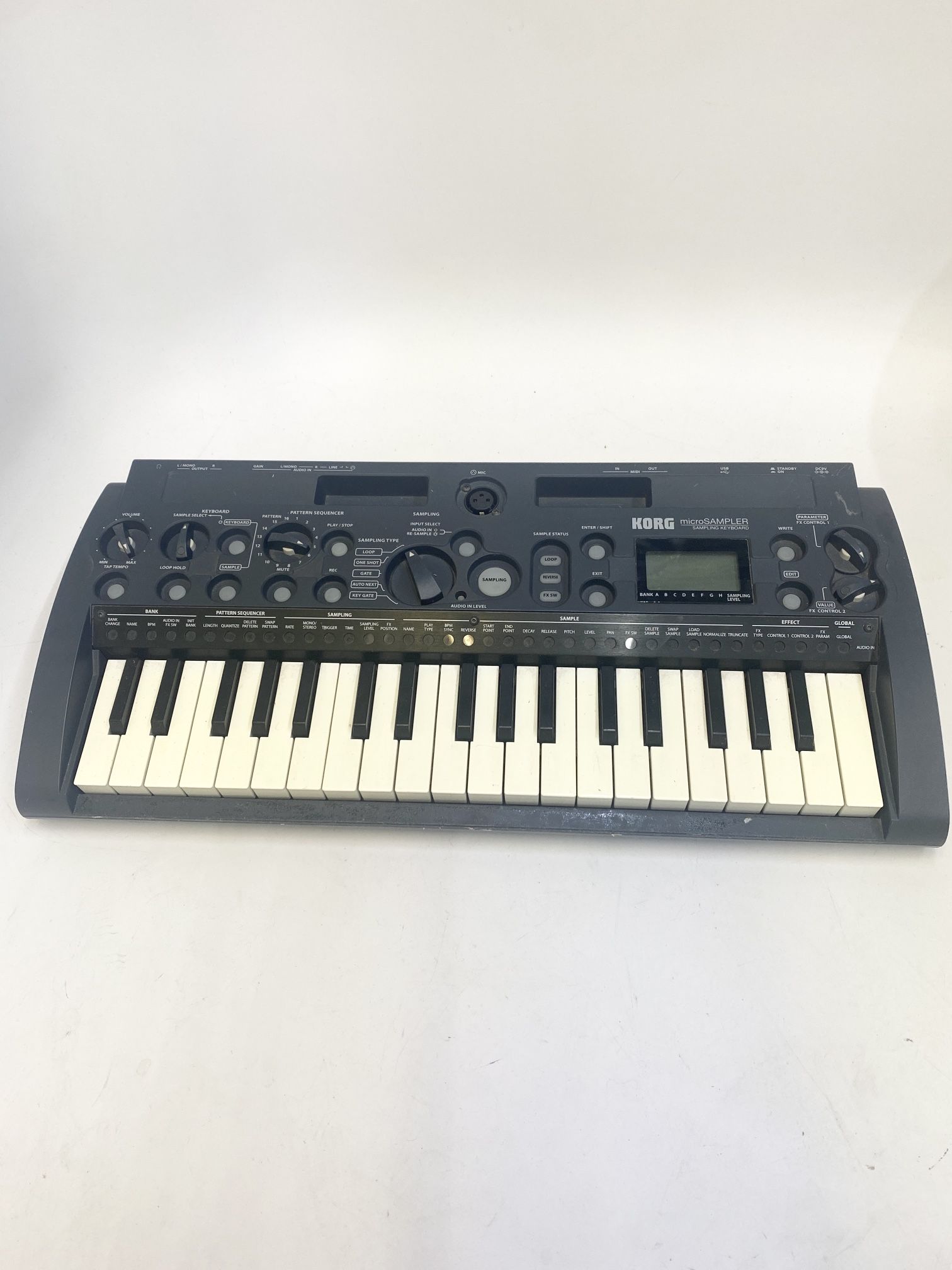 KORG MicroSampler MIDI Keyboard
