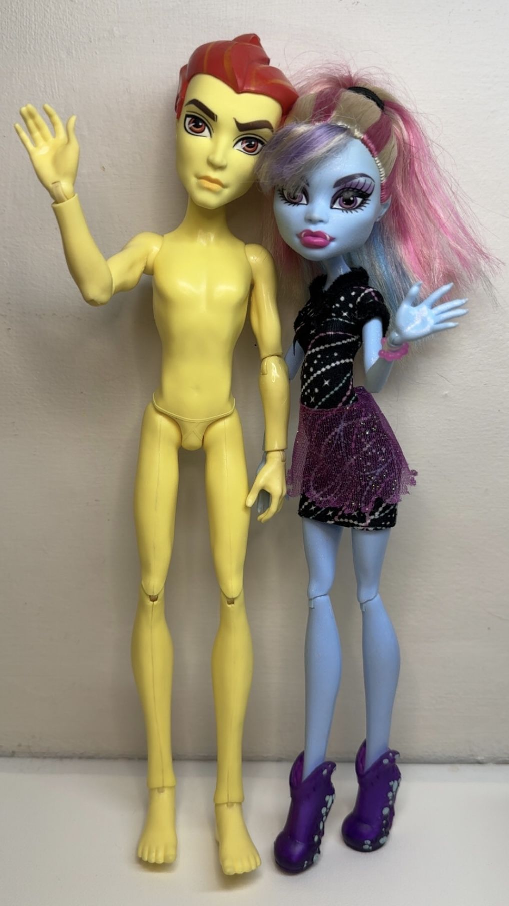 Classroom Abbey and Heath Monster High Doll Mattel Loose