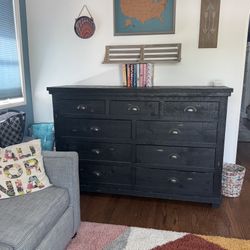 Dark Wood Dresser