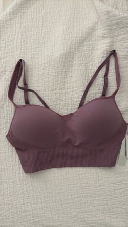 NWT Victoria’s Secret wireless sports Bra in mauve/pink size medium for low impact workouts