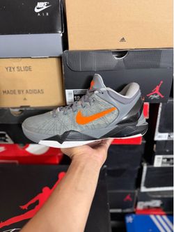 Kobe 7 Wolf Grey size 9.5 USED But Clean