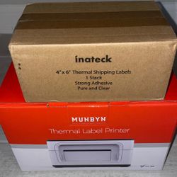 Thermal Label Printer And Labels