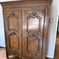 Real Solid Wood Cabinet Storage 