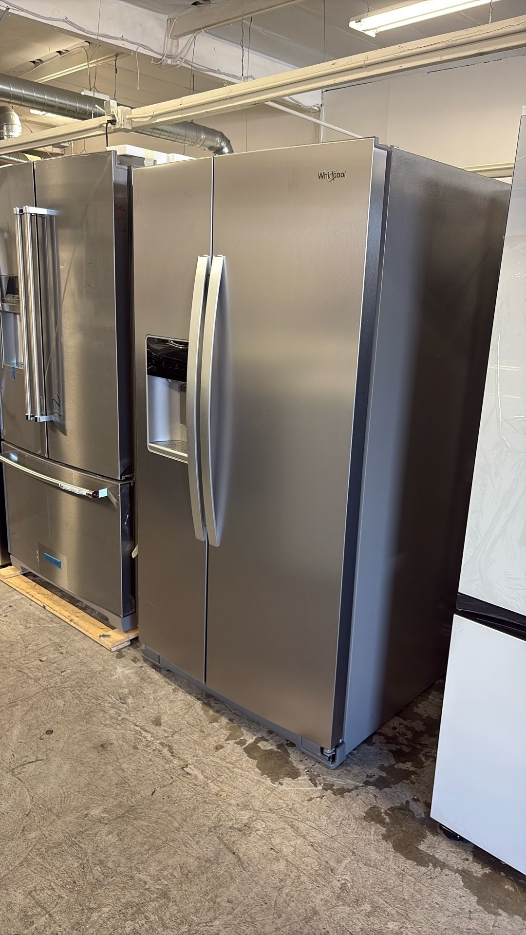 Side By Side Whirlpool Refrigerator