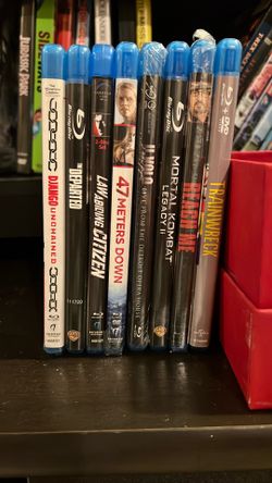 Blu Ray DVDs $5 Each