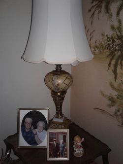 Italian provincial lamp