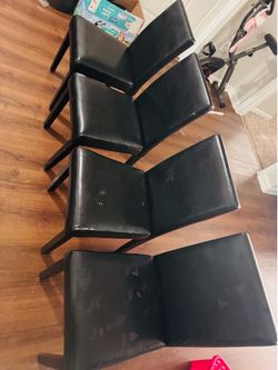 4 chairs $30