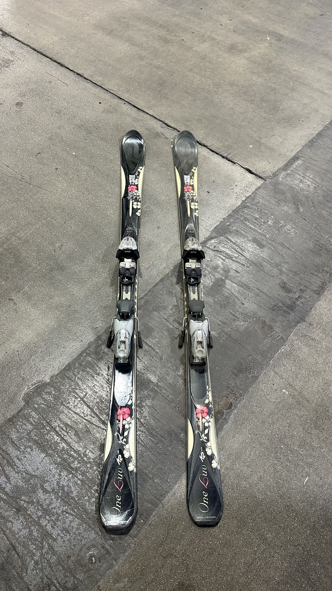 K2 One Luv Women’s Skis with Marker Motion LT Bindings – All-Mountain