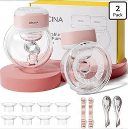 Wearable Breast pumps (hands free)