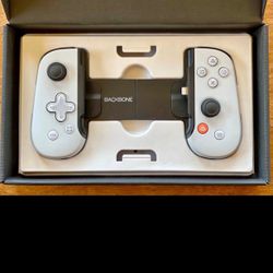 Backbone - One - PlayStation Edition (Lightning) - Mobile Gaming Controller for iPhone - White