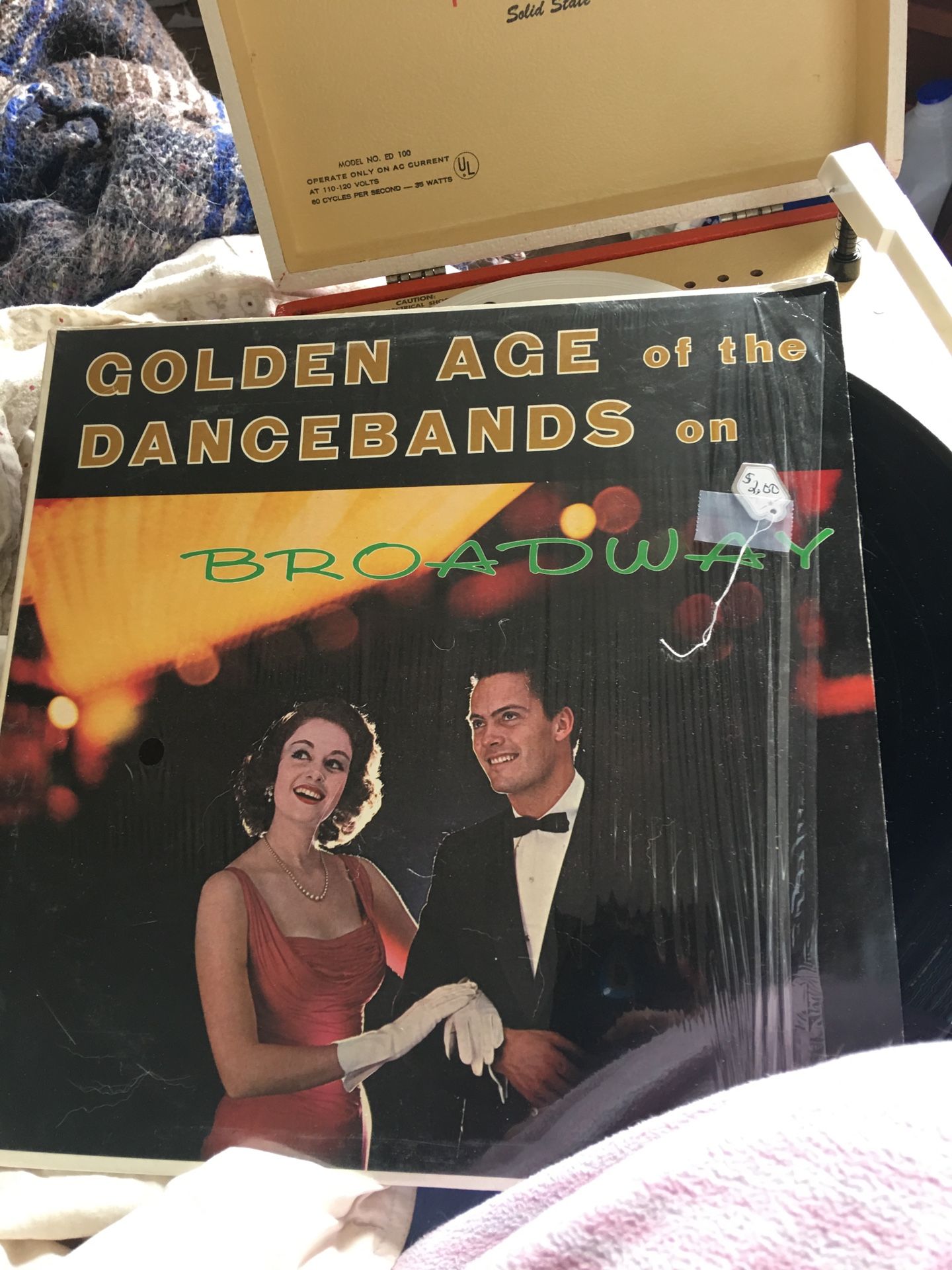 “Golden Age of Broadway” vinyl LP