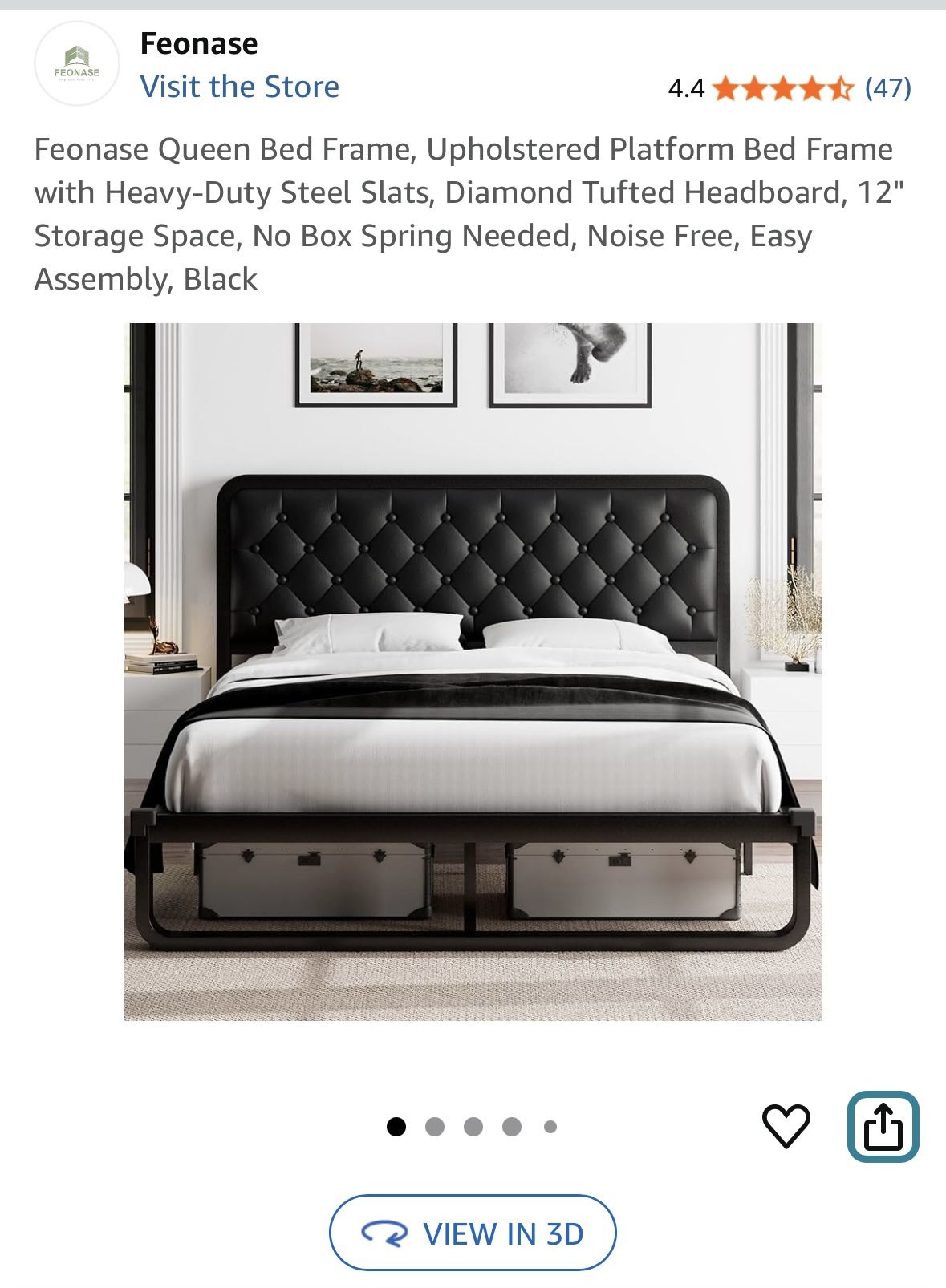 Queen size Bed Frame