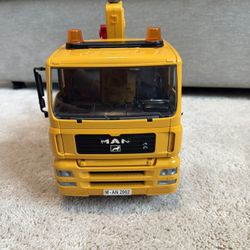 Bruder MAN tow truck toy