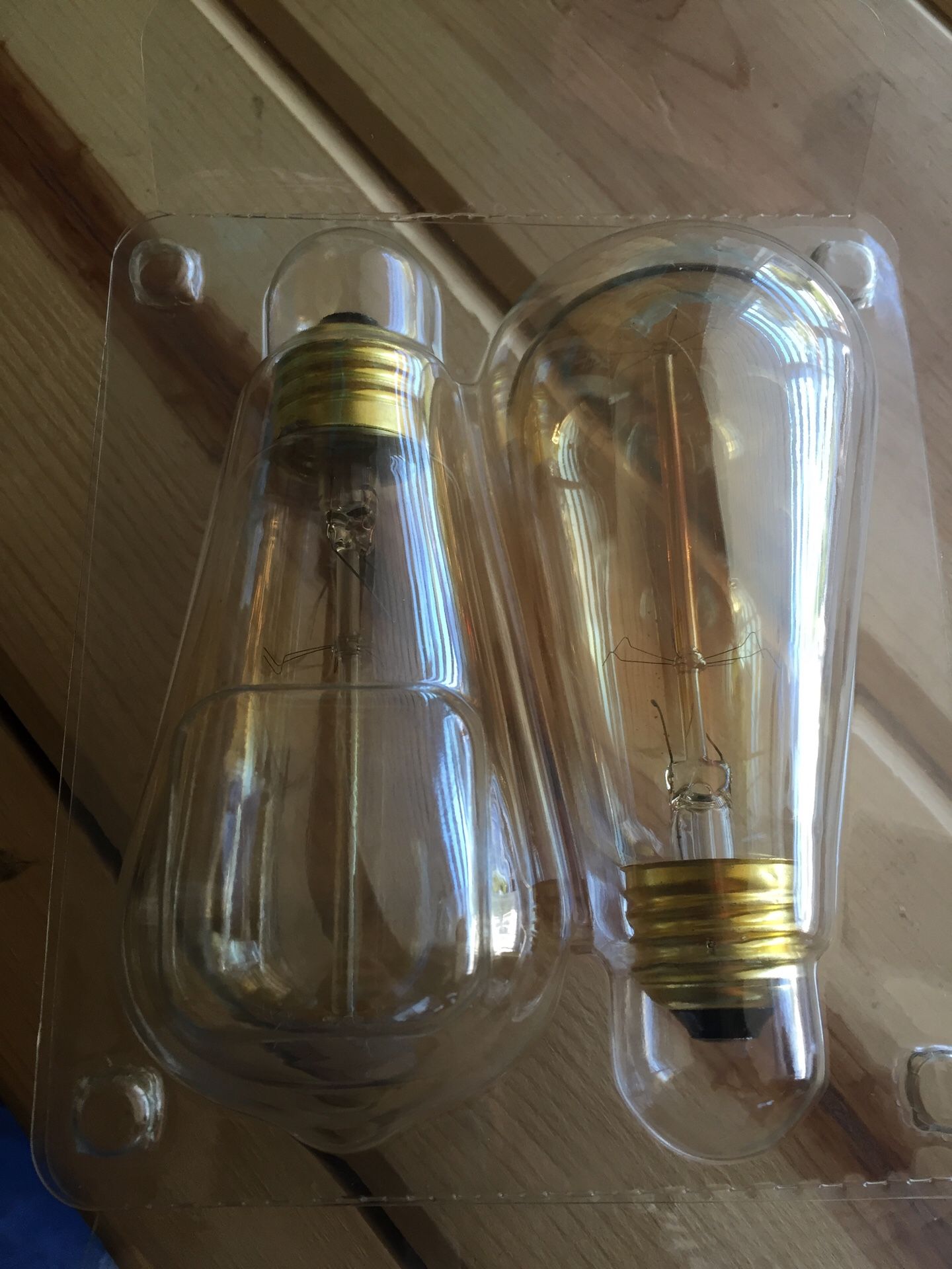 60w Edison bulbs