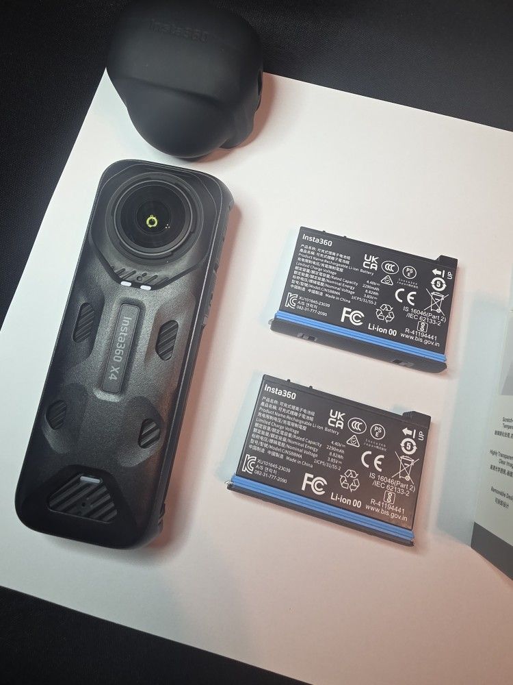 Insta 360 X4 Extra battery & New Lens Covers $400 Picked Up!
