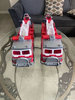 PAW Patrol Marshall Fire Truck Toy – Lot of 2