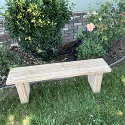 Plain Project Wood Bench 