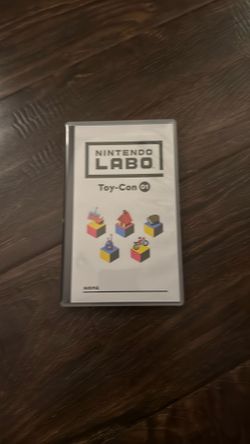 Nintendo labo game