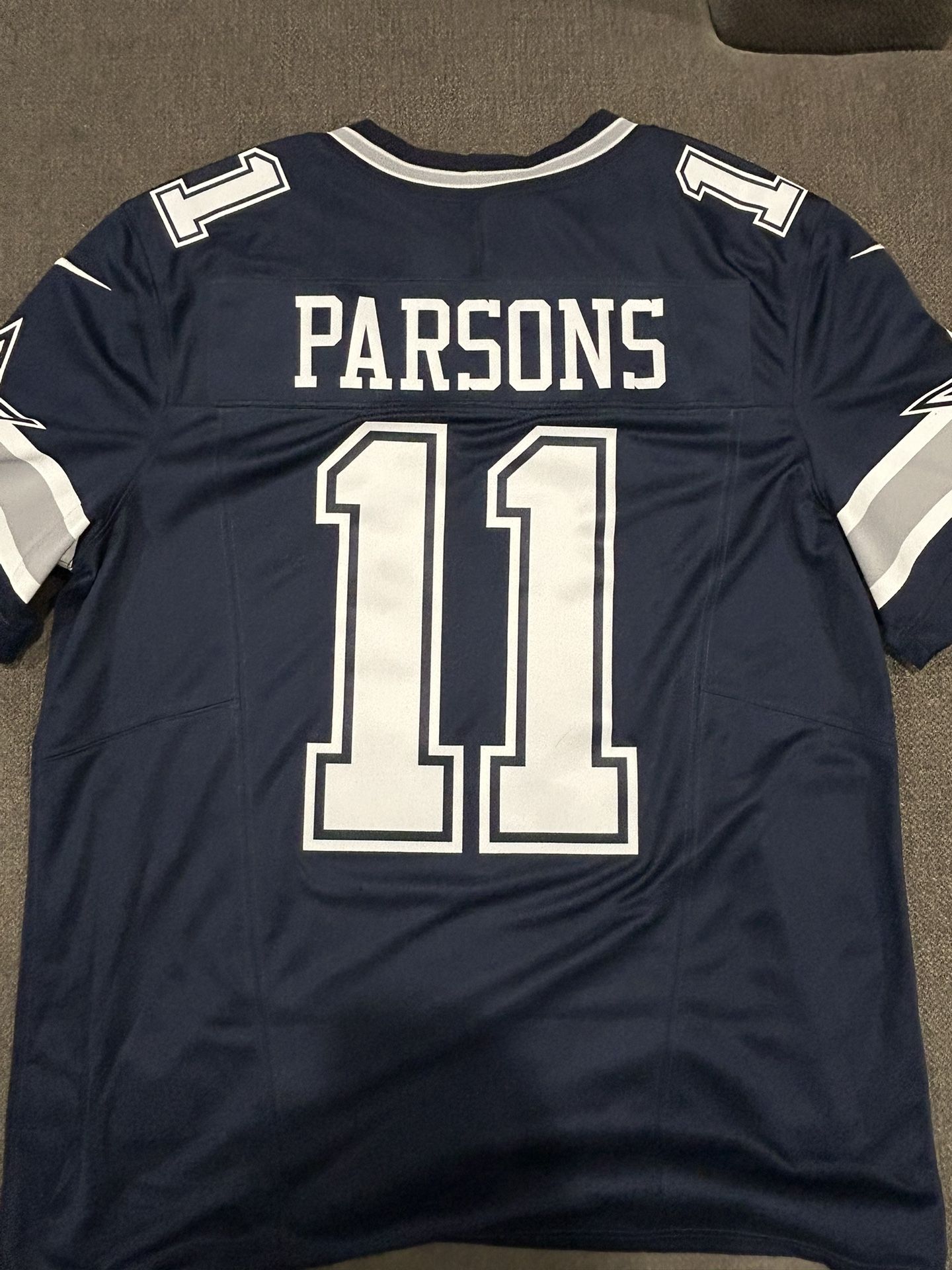 Dallas Cowboys Micah Parsons Nike Navy Vapor Limited Jersey