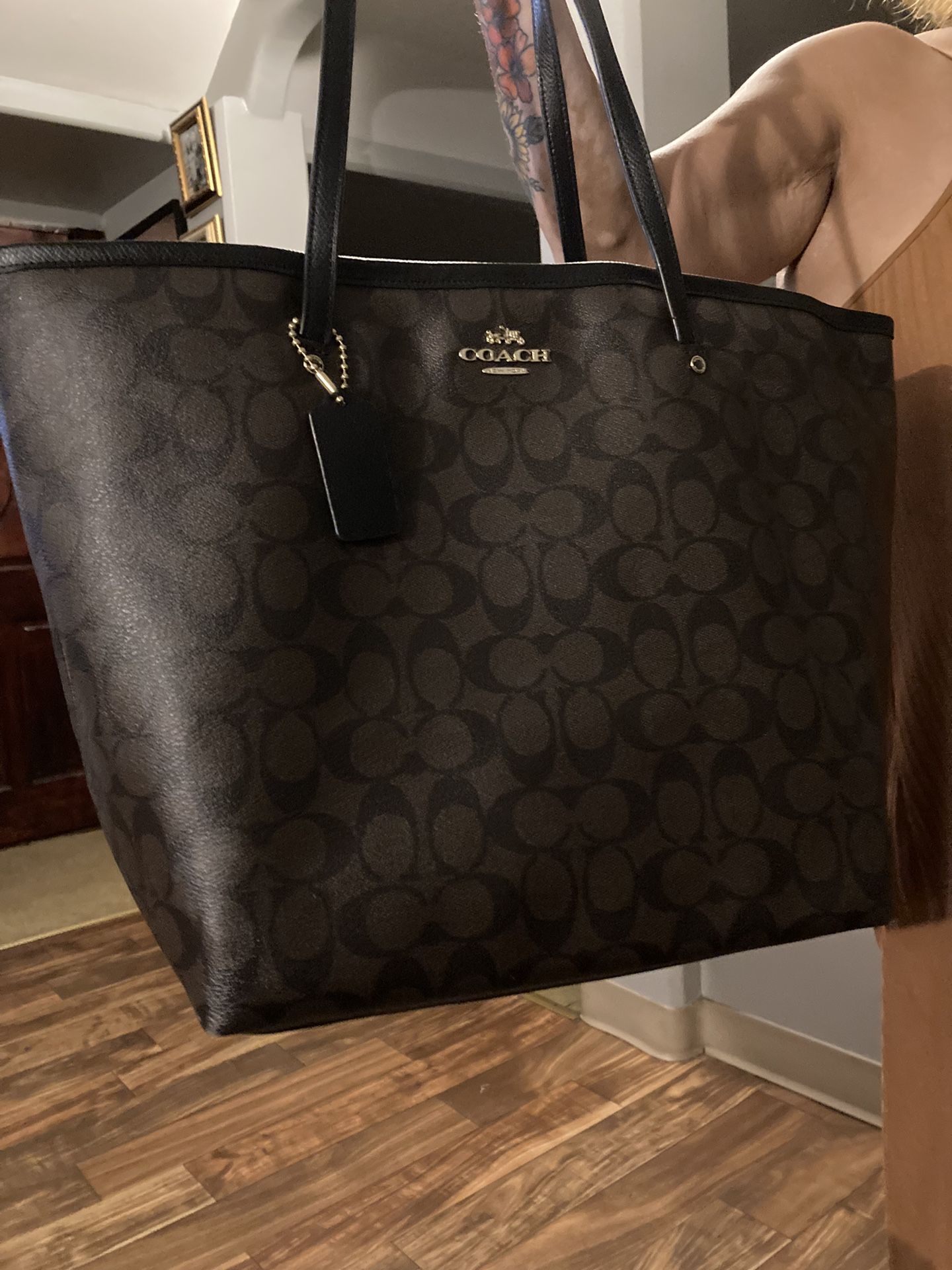 Coach Tote Bag Without Zipper